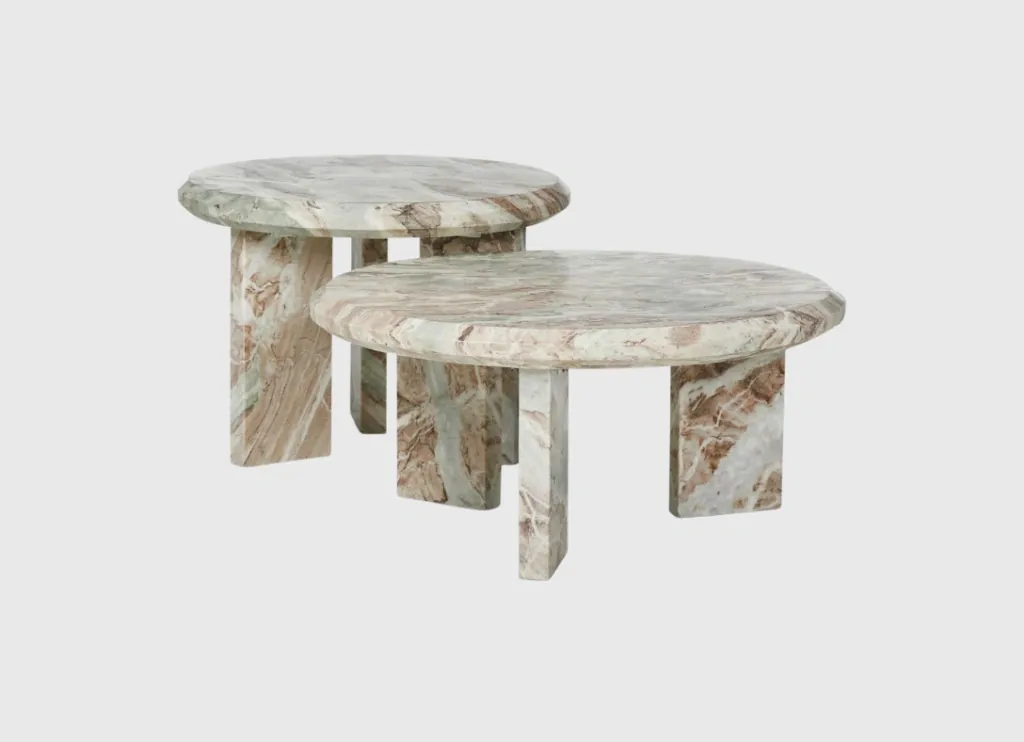 circular side table