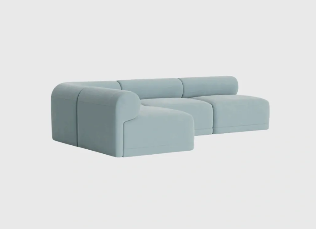plush sofa