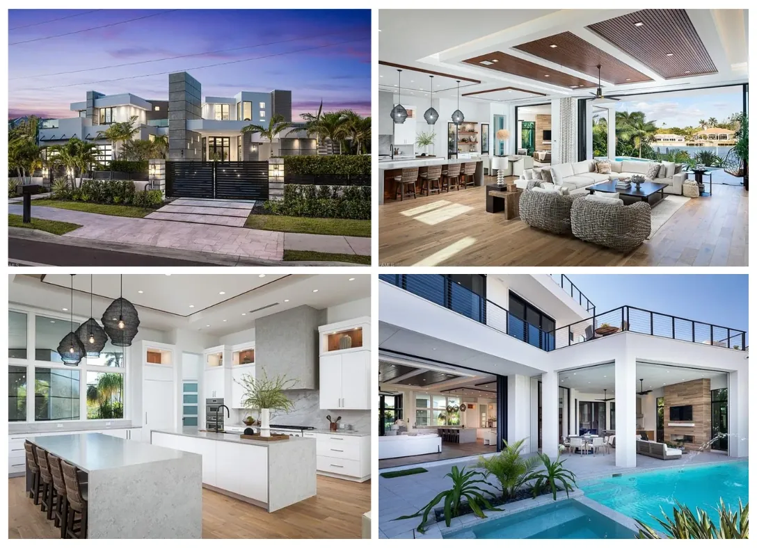 441 Mooring Line is one of several single family homes currently listed for sale by realtors near Naples Pier and other iconic landmarks like Marco Island and Bonita Springs