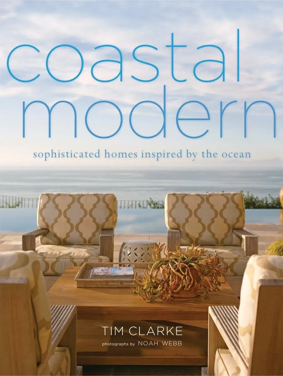 Book layouts of Coastal Modern by Tim Clarke